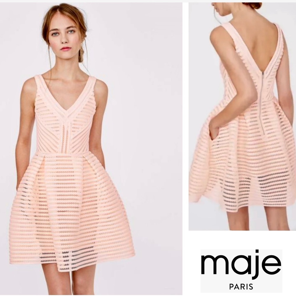 New Maje Fit & Flare Dress